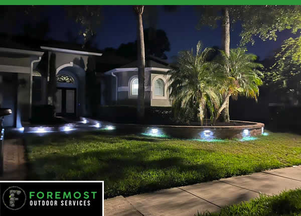 Landscape Lighting Installation