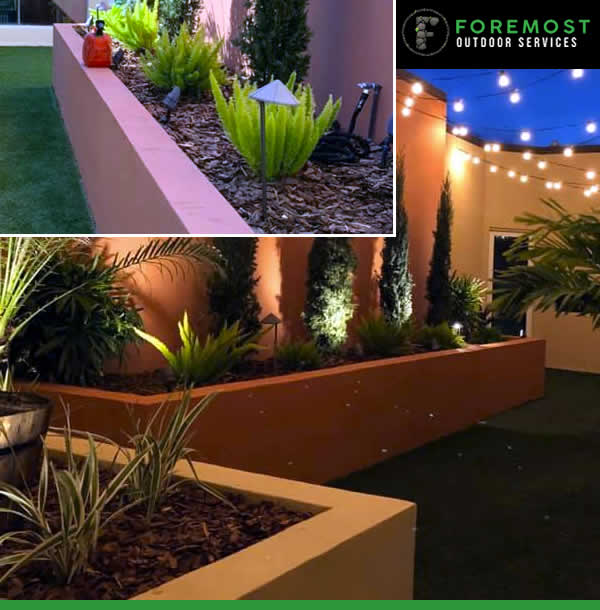 Retaining Wall Planters